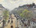 Boulevard Montmartre Frühling 1897 Camille Pissarro